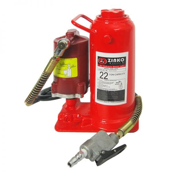 Zinko ZABJ-22PA Air Hydraulic Bottle Jack, 22 ton J 61-22PA - main